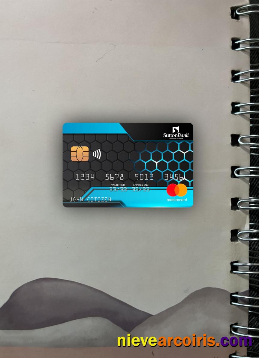 USA Sutton bank mastercard photolook